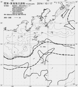 一都三県漁海況速報、関東・東海海況速報(2014/10/17)