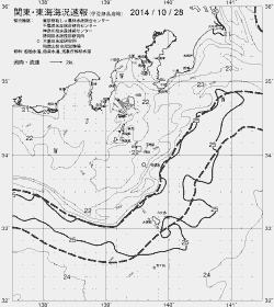 一都三県漁海況速報、関東・東海海況速報(2014/10/28)
