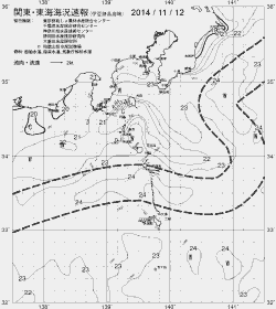 一都三県漁海況速報、関東・東海海況速報(2014/11/12)