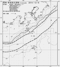 一都三県漁海況速報、関東・東海海況速報(2014/12/06)