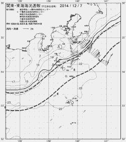 一都三県漁海況速報、関東・東海海況速報(2014/12/07)