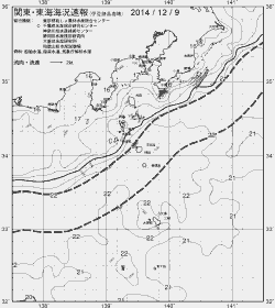 一都三県漁海況速報、関東・東海海況速報(2014/12/09)