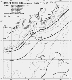 一都三県漁海況速報、関東・東海海況速報(2014/12/18)
