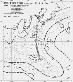 一都三県漁海況速報、関東・東海海況速報(2015/01/30)