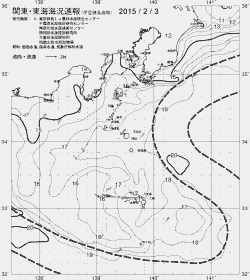 一都三県漁海況速報、関東・東海海況速報(2015/02/03)