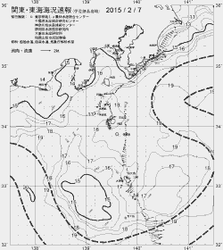 一都三県漁海況速報、関東・東海海況速報(2015/02/07)
