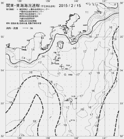 一都三県漁海況速報、関東・東海海況速報(2015/02/15)