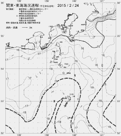 一都三県漁海況速報、関東・東海海況速報(2015/02/24)