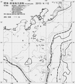 一都三県漁海況速報、関東・東海海況速報(2015/04/12)