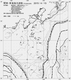 一都三県漁海況速報、関東・東海海況速報(2015/04/13)