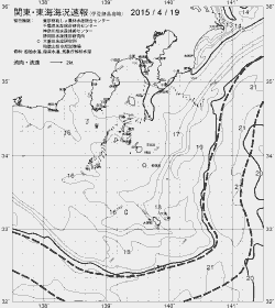 一都三県漁海況速報、関東・東海海況速報(2015/04/19)