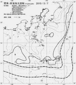 一都三県漁海況速報、関東・東海海況速報(2015/05/07)