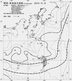 一都三県漁海況速報、関東・東海海況速報(2015/05/08)