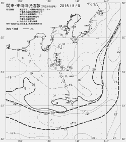 一都三県漁海況速報、関東・東海海況速報(2015/05/09)