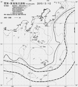 一都三県漁海況速報、関東・東海海況速報(2015/05/12)