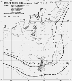一都三県漁海況速報、関東・東海海況速報(2015/05/15)