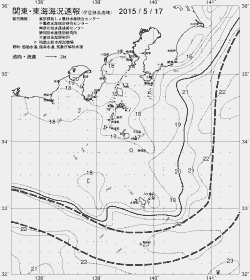 一都三県漁海況速報、関東・東海海況速報(2015/05/17)