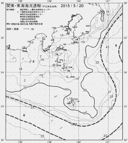 一都三県漁海況速報、関東・東海海況速報(2015/05/20)
