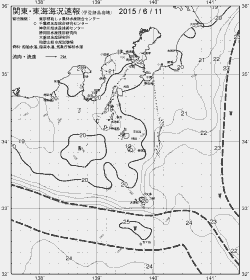 一都三県漁海況速報、関東・東海海況速報(2015/06/11)