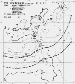 一都三県漁海況速報、関東・東海海況速報(2015/07/01)