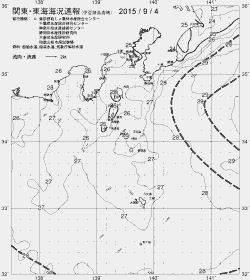 一都三県漁海況速報、関東・東海海況速報(2015/09/04)