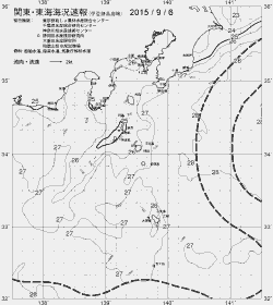 一都三県漁海況速報、関東・東海海況速報(2015/09/06)