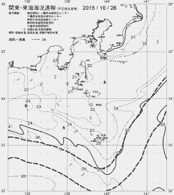 一都三県漁海況速報、関東・東海海況速報(2015/10/26)