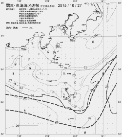 一都三県漁海況速報、関東・東海海況速報(2015/10/27)