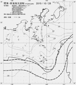 一都三県漁海況速報、関東・東海海況速報(2015/10/28)