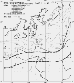 一都三県漁海況速報、関東・東海海況速報(2015/11/12)