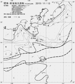 一都三県漁海況速報、関東・東海海況速報(2015/11/13)