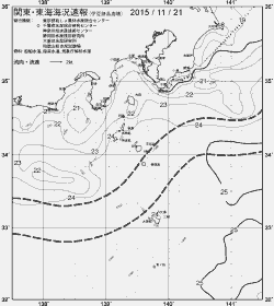 一都三県漁海況速報、関東・東海海況速報(2015/11/21)