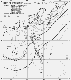一都三県漁海況速報、関東・東海海況速報(2015/12/10)