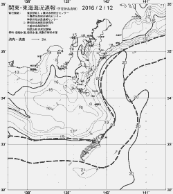 一都三県漁海況速報、関東・東海海況速報(2016/02/12)