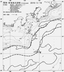 一都三県漁海況速報、関東・東海海況速報(2016/03/18)