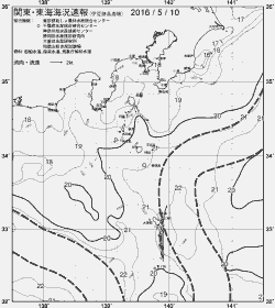 一都三県漁海況速報、関東・東海海況速報(2016/05/10)