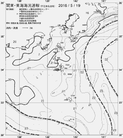 一都三県漁海況速報、関東・東海海況速報(2016/05/19)