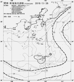 一都三県漁海況速報、関東・東海海況速報(2016/05/26)