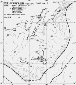 一都三県漁海況速報、関東・東海海況速報(2016/06/03)
