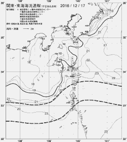 一都三県漁海況速報、関東・東海海況速報(2016/12/17)