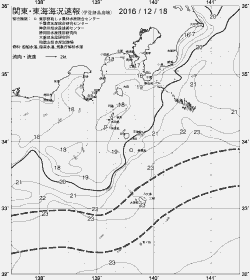 一都三県漁海況速報、関東・東海海況速報(2016/12/18)