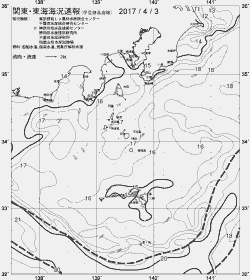 一都三県漁海況速報、関東・東海海況速報(2017/04/03)