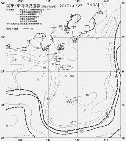 一都三県漁海況速報、関東・東海海況速報(2017/04/27)