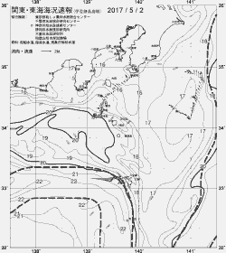 一都三県漁海況速報、関東・東海海況速報(2017/05/02)