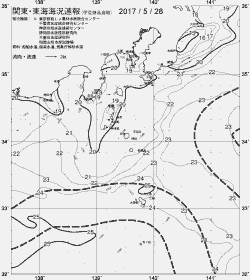 一都三県漁海況速報、関東・東海海況速報(2017/05/28)