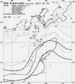 一都三県漁海況速報、関東・東海海況速報(2017/06/15)