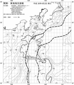 一都三県漁海況速報、関東・東海海況速報(2018/04/02)