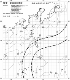 一都三県漁海況速報、関東・東海海況速報(2018/06/09)