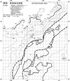 一都三県漁海況速報、関東・東海海況速報(2019/02/26)