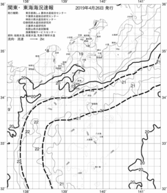 一都三県漁海況速報、関東・東海海況速報(2019/04/26)